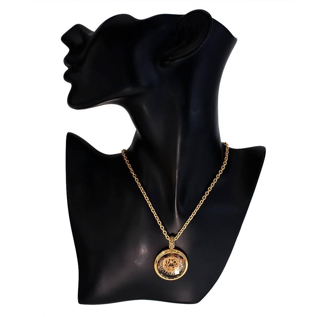 Smoky Topaz Diamond Gold Talisman Pendant Necklace Enhancer One of a kind 5