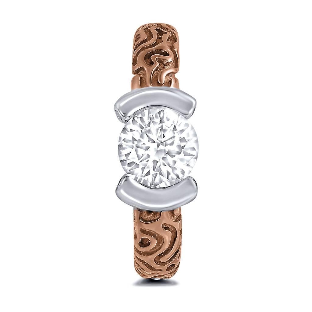 Alex Soldier’s Valentine collection offers versatile options to express your affection for your “sweet Valentine”. The top of the ring is made to showcase the letter “V” when viewed from the side. The collection offers an unlimited choice of