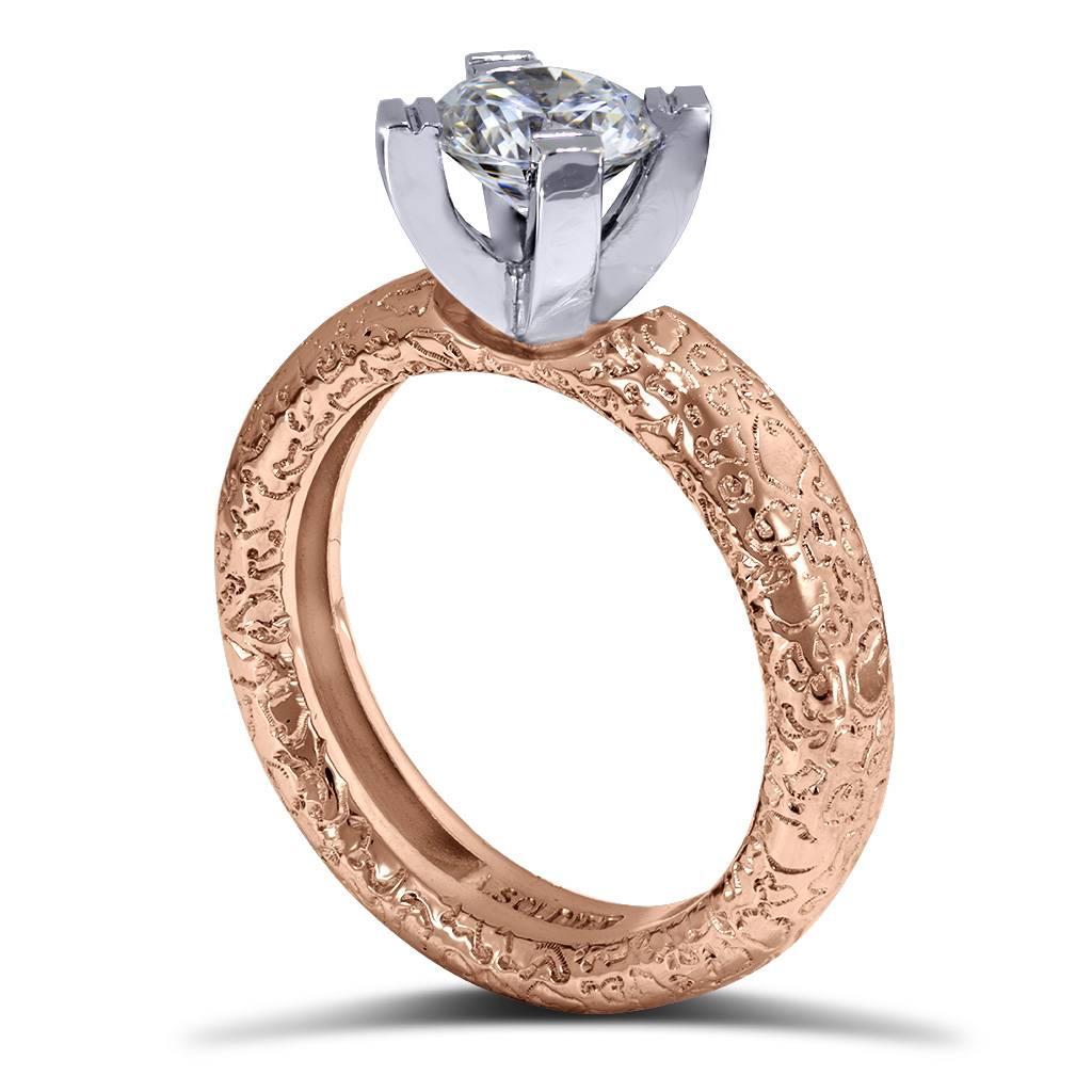 Alex Soldier’s Princess collection reflects a special place of royalty held by your bride-to-be in your heart. The shape of the prongs resemble a crown to elevate her spirit and express your love. It serves to demonstrate how deeply you treasure