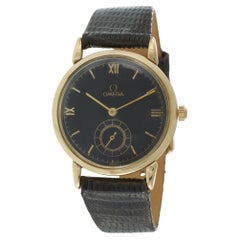 Vintage 1946 Omega Automatic 14KT Gold Watch Ref. 2402