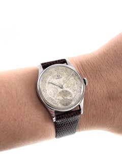 Vintage 1950 Omega Stainless Steel Manual Wind Watch Ref. 2540-7