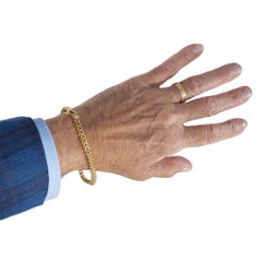 14KT Yellow Gold Franco Chain Bracelet