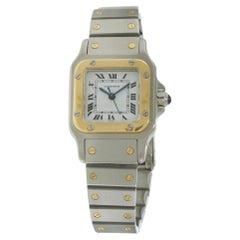 Vintage 1980s Cartier Santos Carrée “Swiss Only” Spider Dial Ref. 0902