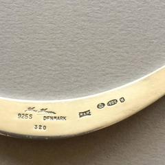 Hans Hansen Sterling Silver Hinged Choker Necklace