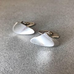 Georg Jensen Sterling Silver Cufflinks No 88 by Henning Koppel