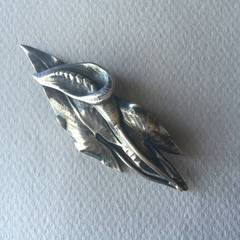 Peer Smed Sterling Silver Calla Lily Brooch