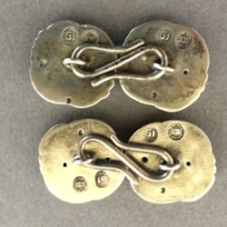 Georg Jensen Cufflinks No 6 Very Rare