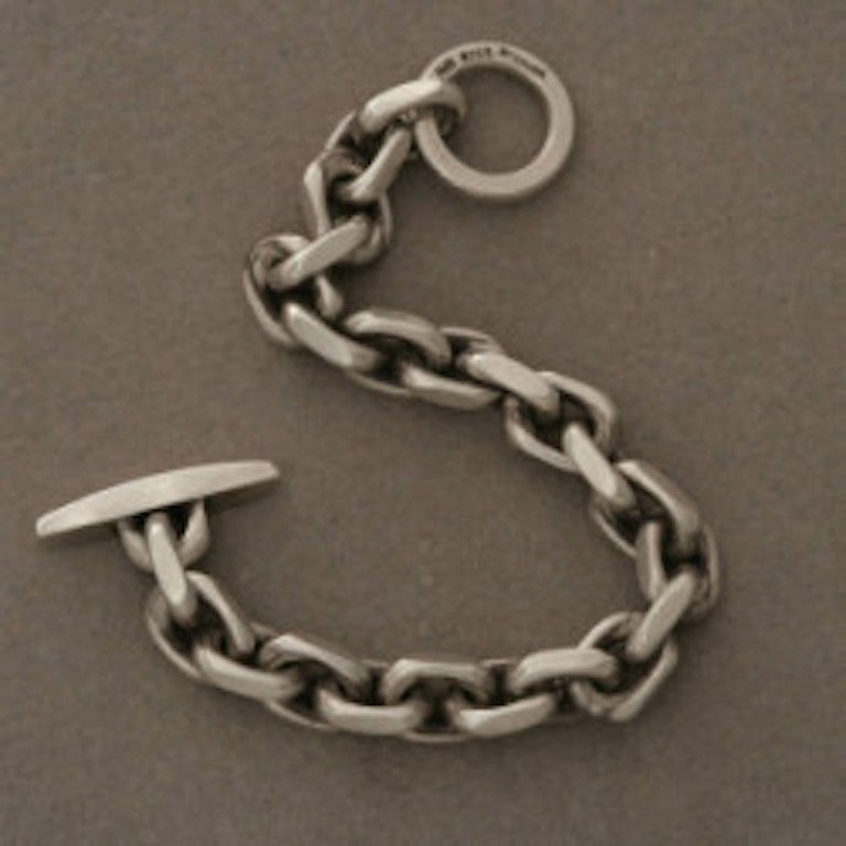 Hans Hansen Sterling Silver Chain Bracelet. at 1stDibs