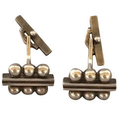 Georg Jensen Cufflinks No. 61B By Harald Nielsen