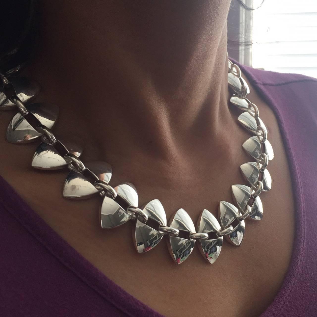 nanna ditzel silver necklace