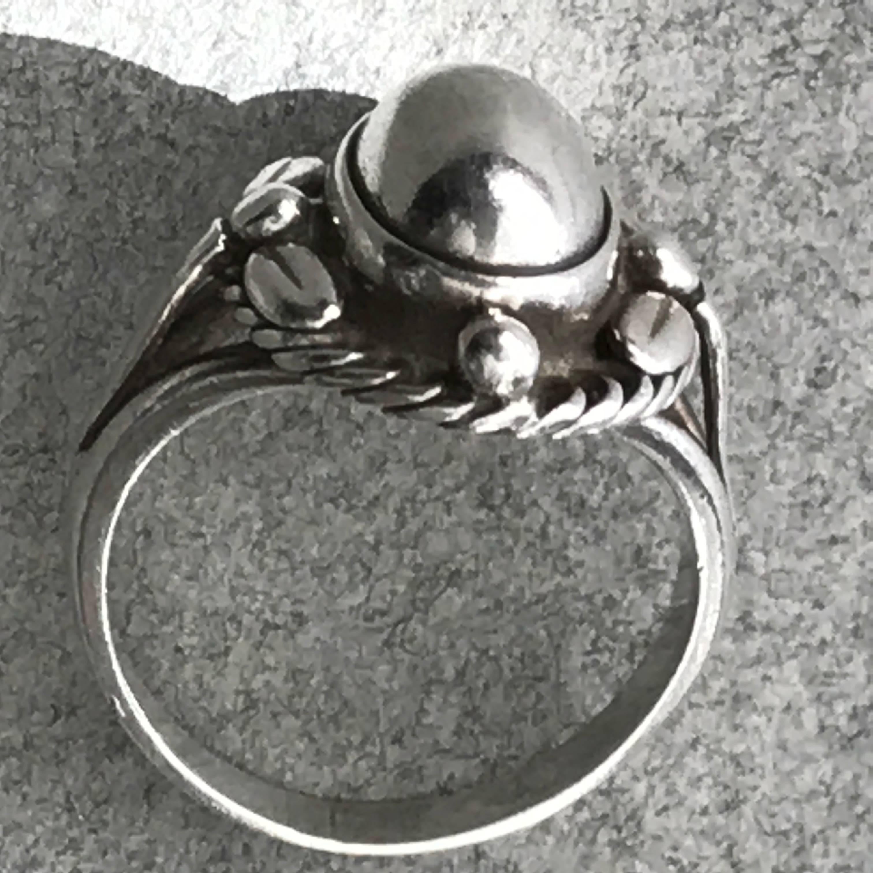 725 silver ring