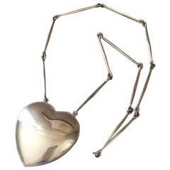 Georg Jensen Heart Necklace No. 126 by Astrid Fog