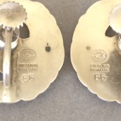 Georg Jensen "Bird" Earrings by Kristian Mohl-Hansen, No. 66