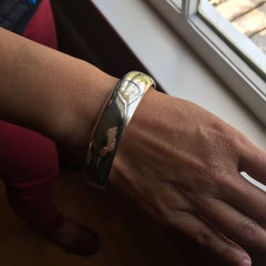 Hans Hansen Sterling Silver Bangle Bracelet