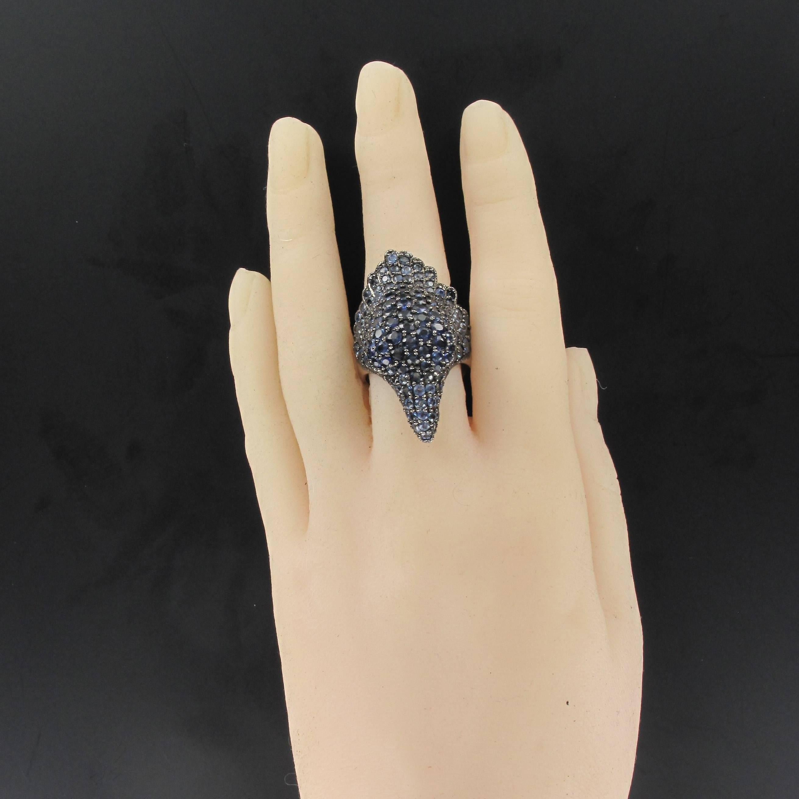 Women's Sapphire Bird Ring