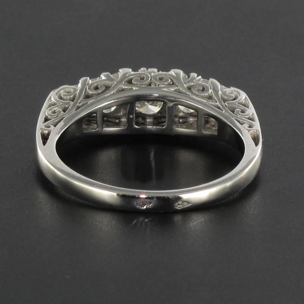 Women's New Diamond and White Gold Ring