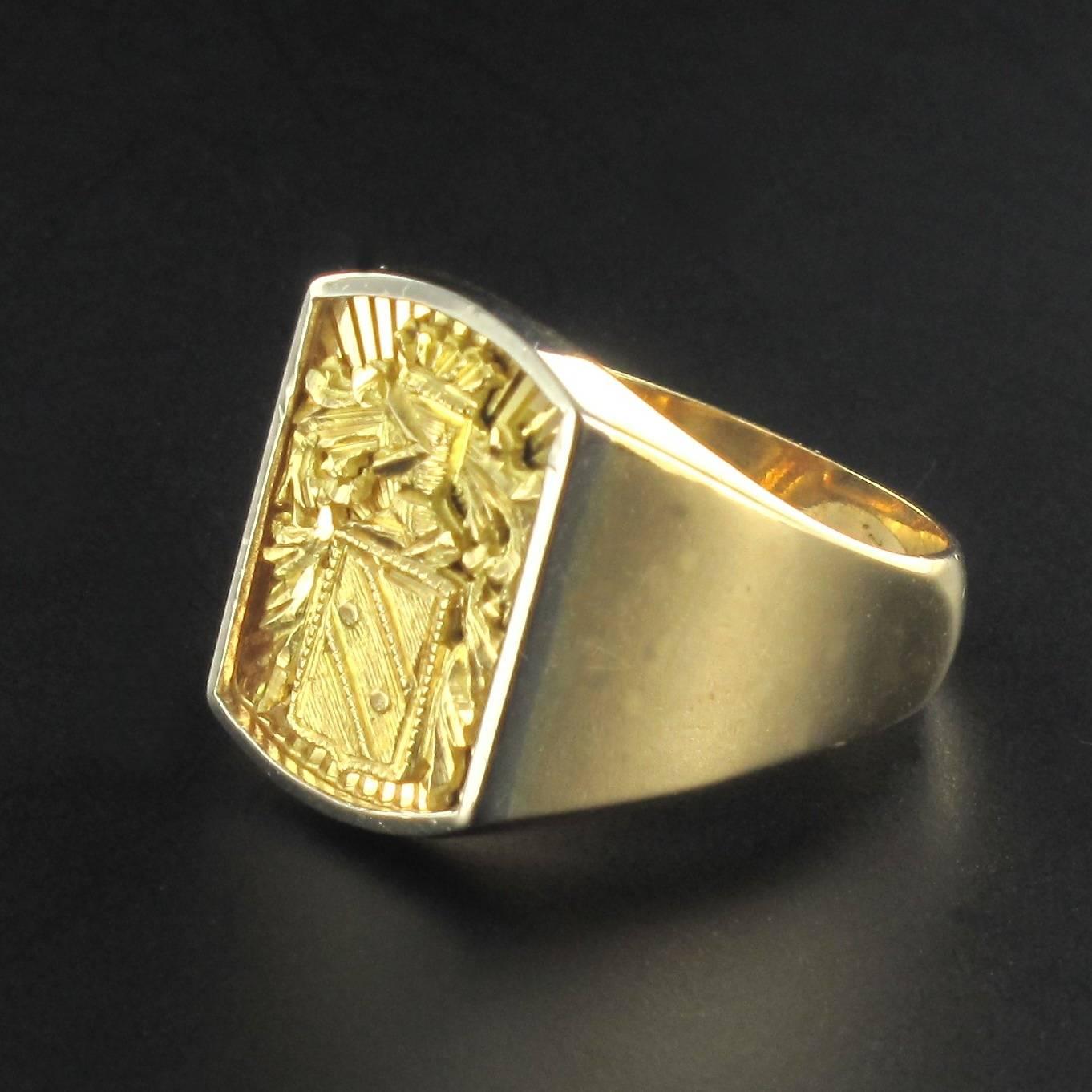 french signet ring