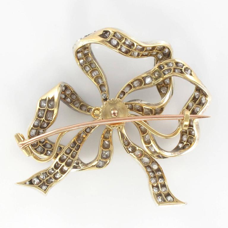 Pair of Antique Sapphire Diamond Brooches at 1stDibs diamond brooches