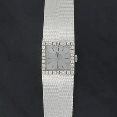 Omega Deville Ladies White Gold Diamond Wristwatch