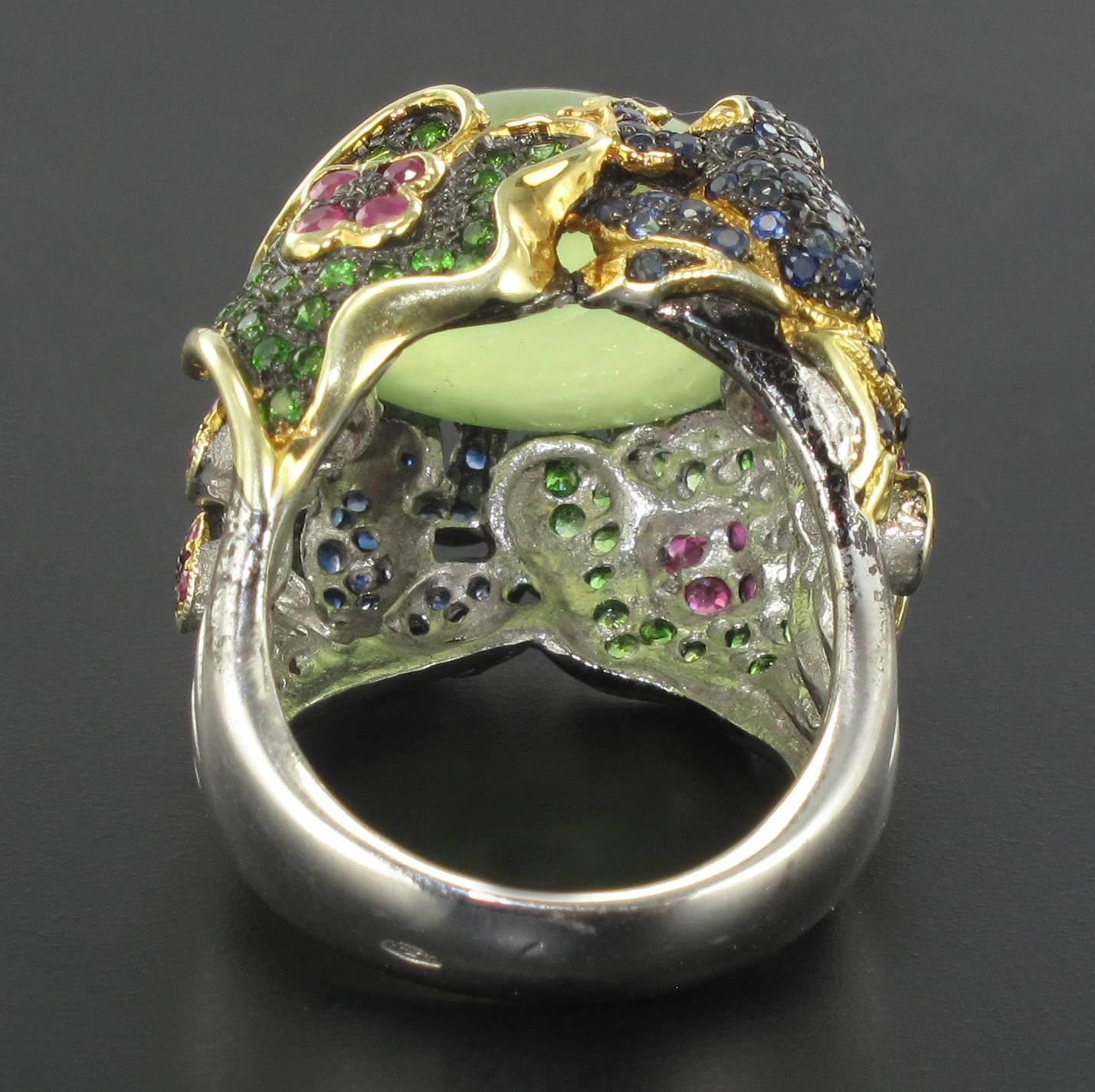 Water Lily and Frog Ring 1