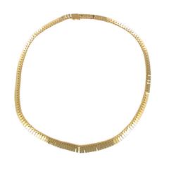 French 1960s Gold Necklace