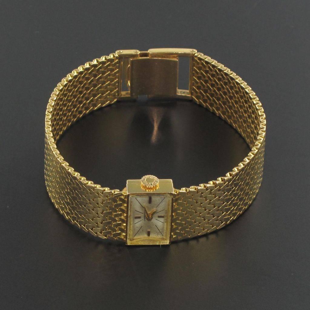 longines 1950 gold watch