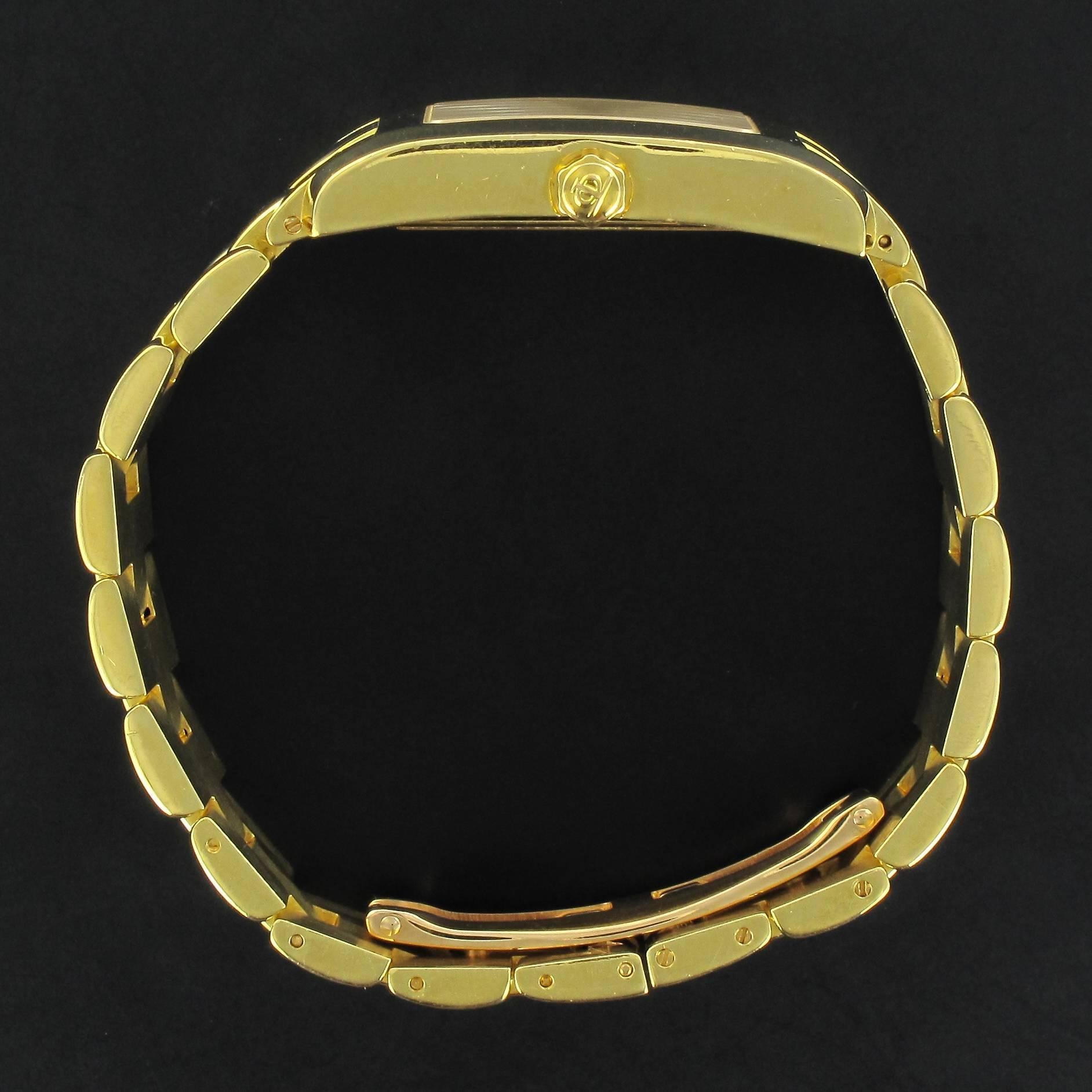 Baume & Mercier Ladies Yellow Gold Diamond Hampton Quartz Wristwatch 1