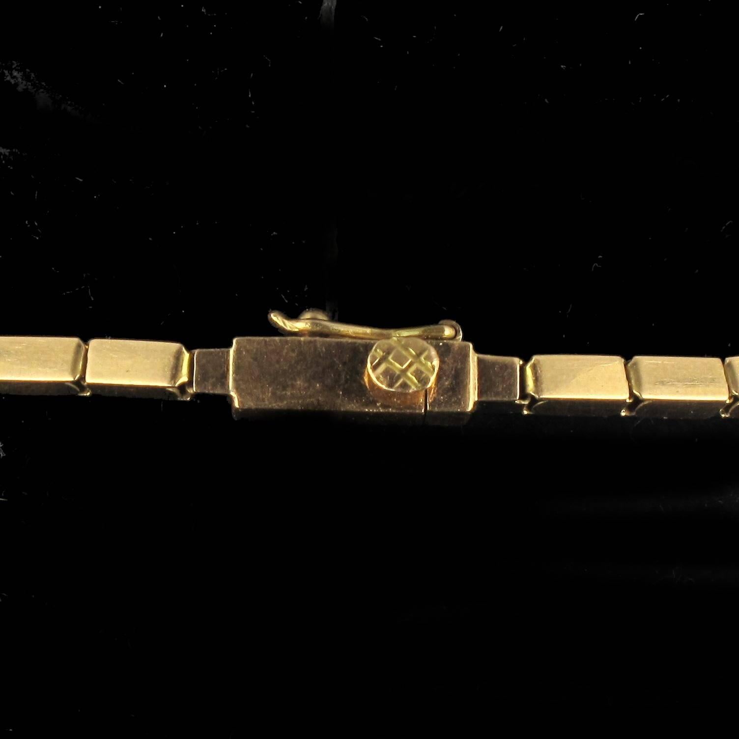 1940s French Retro 18 Karat Yellow Gold Tassel Necklace  8