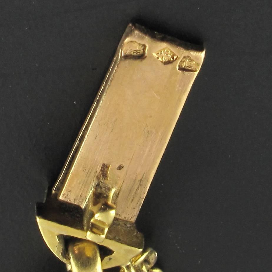 1880s Gold, Diamond and Ruby Bracelet 2