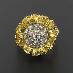 1960s Diamond Gold Ring