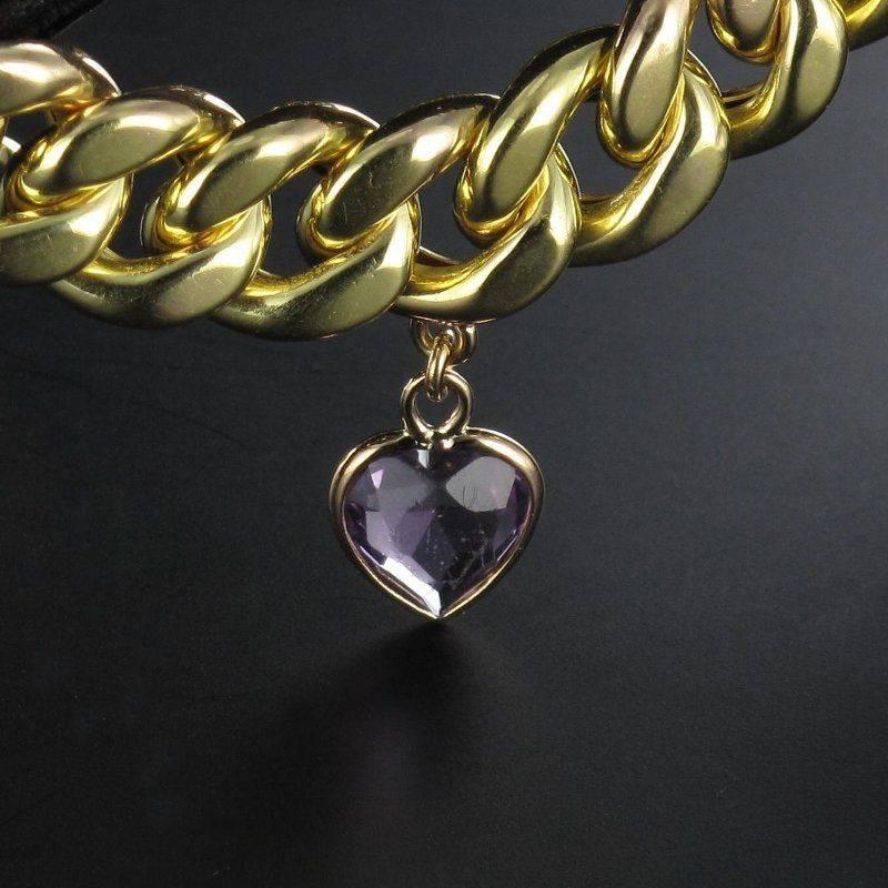 Gold 5 Charm Bracelet 1