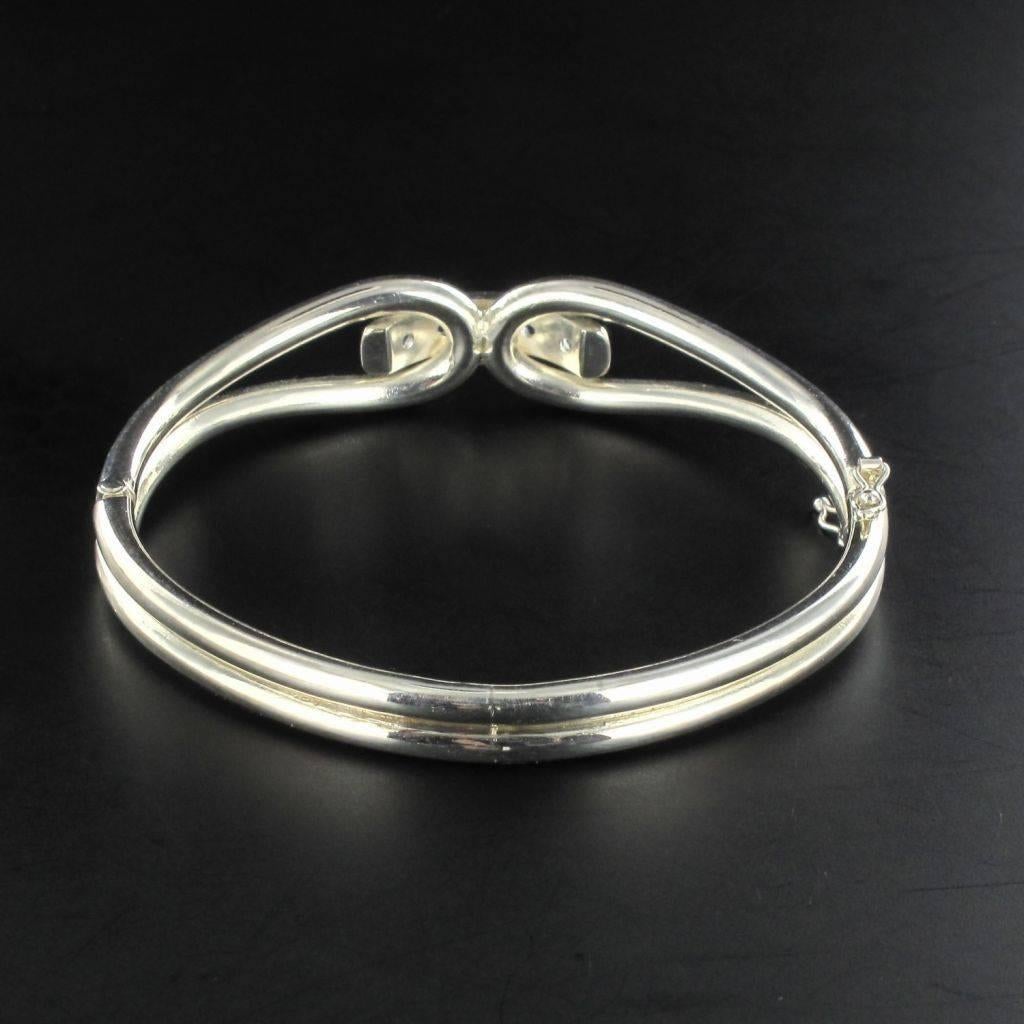 Women's New Silver and Sapphire Bracelet
