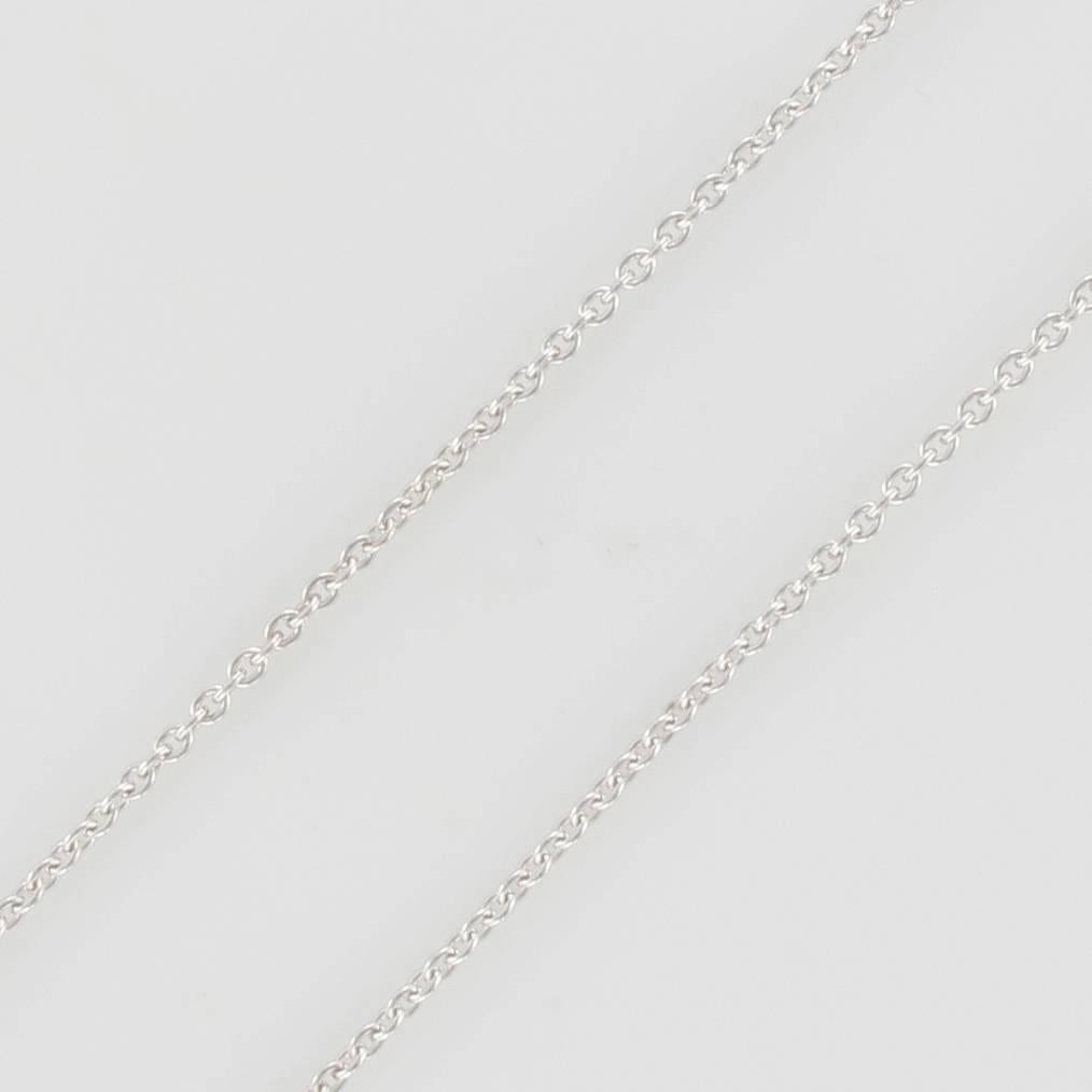Halskette mit Anhnger aus Platin im Belle Epoque-Stil mit 1,16 Karat Rubin und 1,06 Karat Diamant im Angebot 1