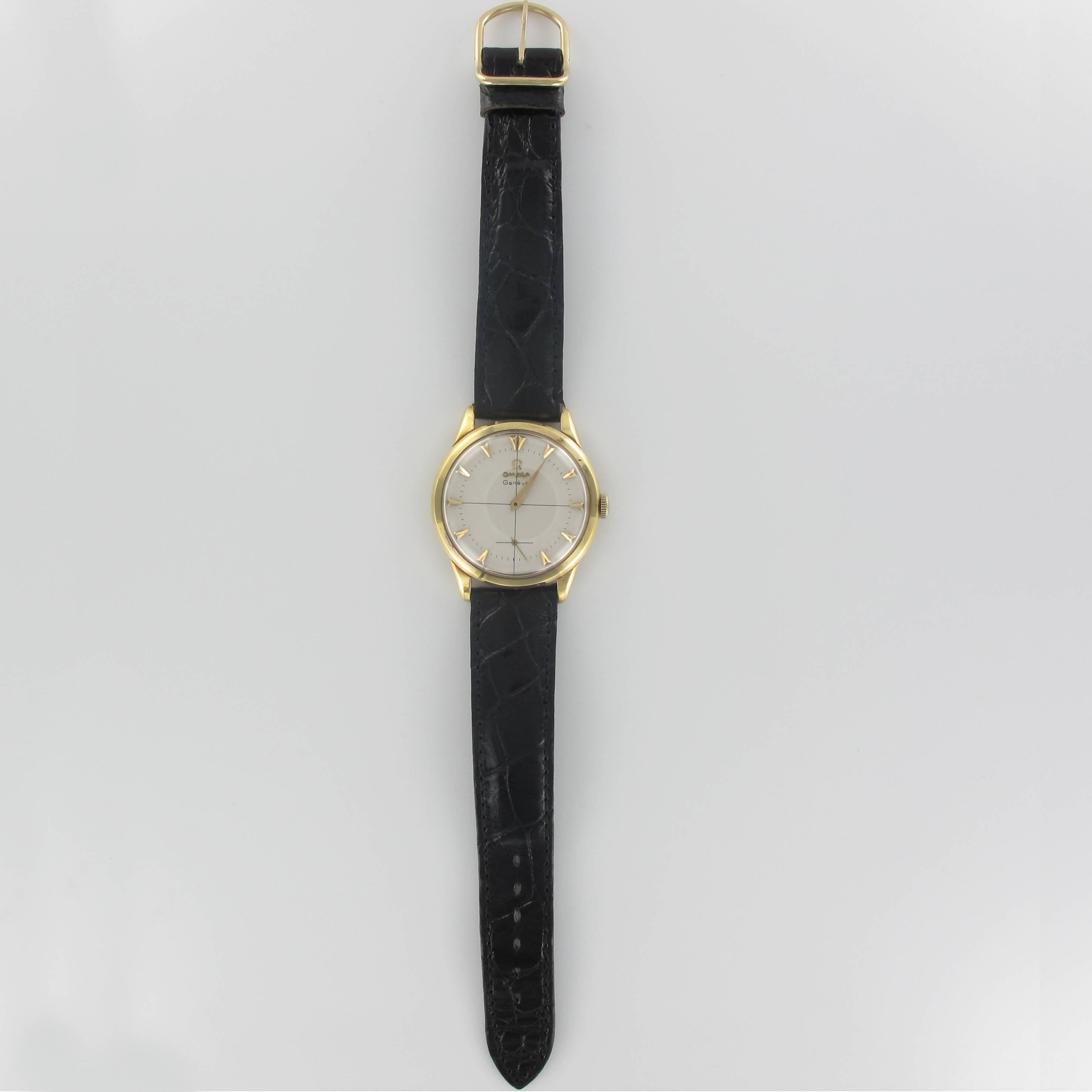 omega 18 karat gold watches