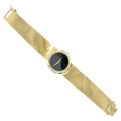 Vintage Piaget, 18 Karat Yellow and White Gold and Diamond Watch