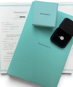 Tiffany & Co. Soleste 1.00 cttw Diamond Engagement Ring, Platinum