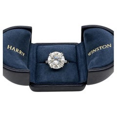 Vintage Harry Winston, 11.07 Carat Diamond Engagement Ring, Platinum