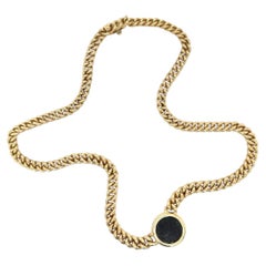 Vintage 1970's Bvlgari Monete Ancient Coin Necklace, 18K