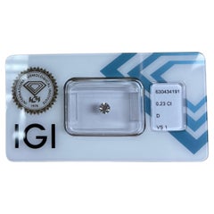 0.23CT IGI-zertifizierter runder Brillant