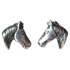 Horse Equestrian Stud Earrings
