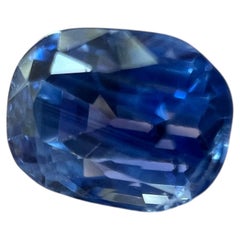 Antique 1.25ct No-Heat Cornflower Blue Kashmir Sapphire