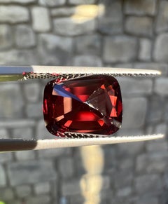 GIA Certified 4.52ct Loose Deep Red Unheated Burmese Spinel