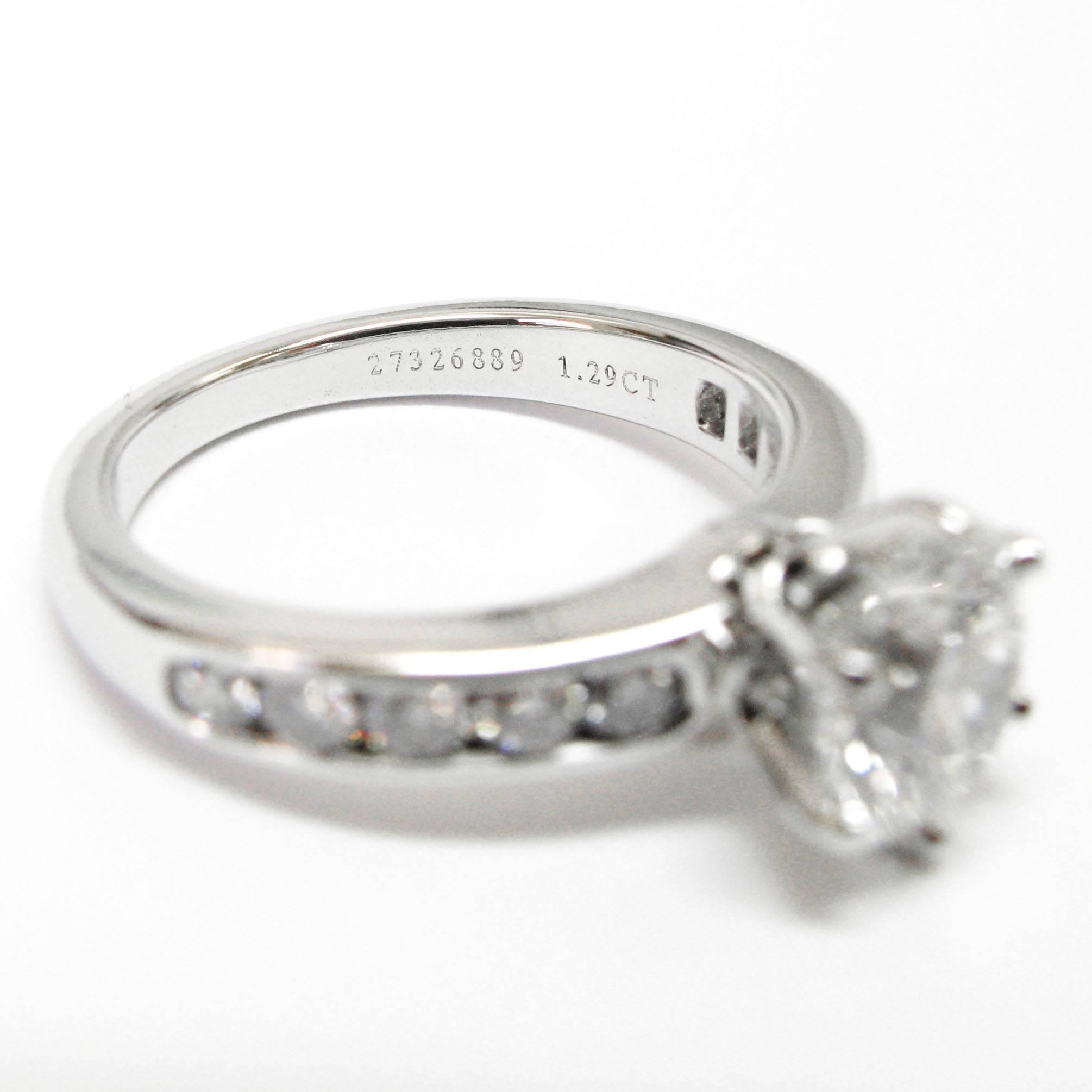 1.29 carat diamond ring