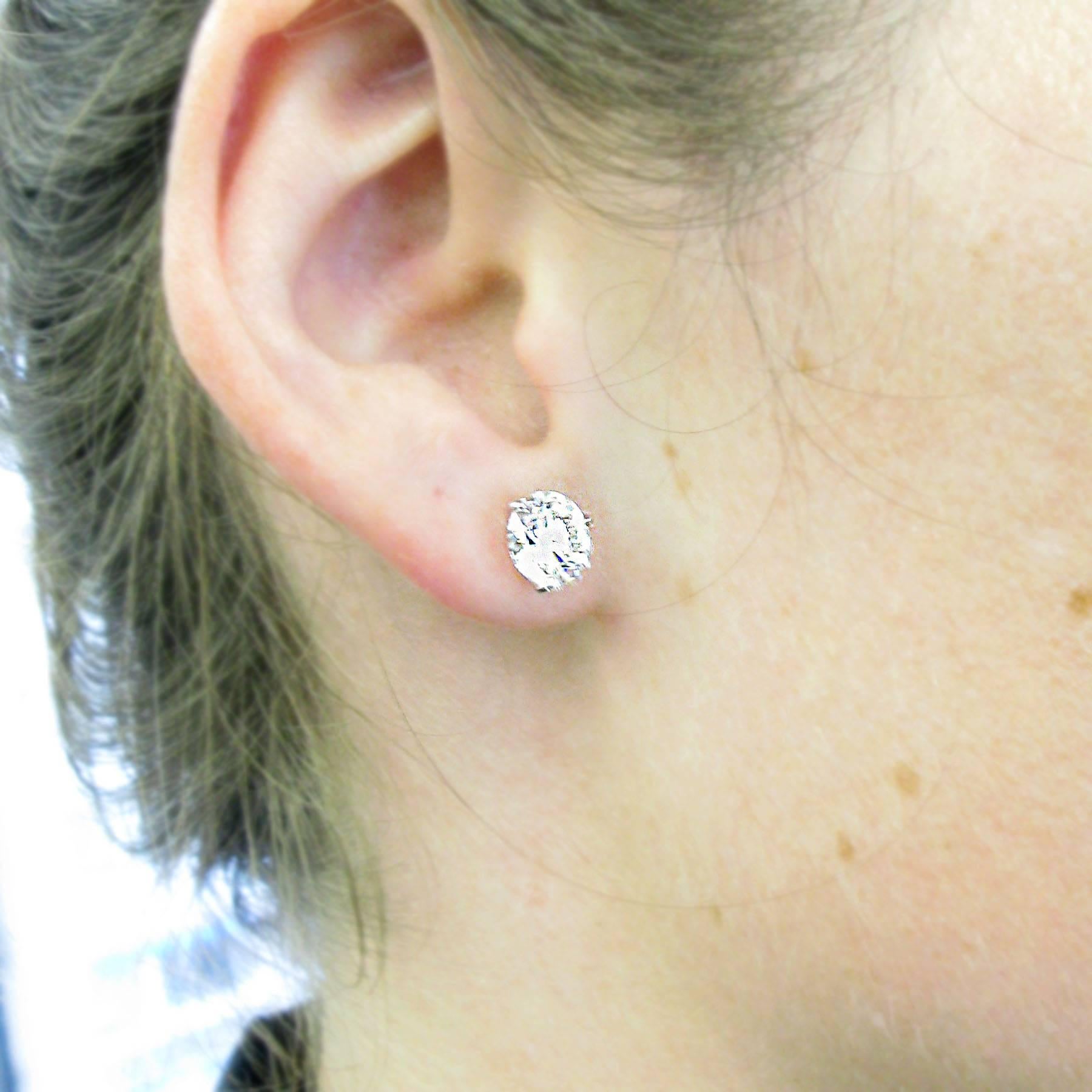 3.44 Carats GIA Certified D VS Diamond Stud Earrings  2