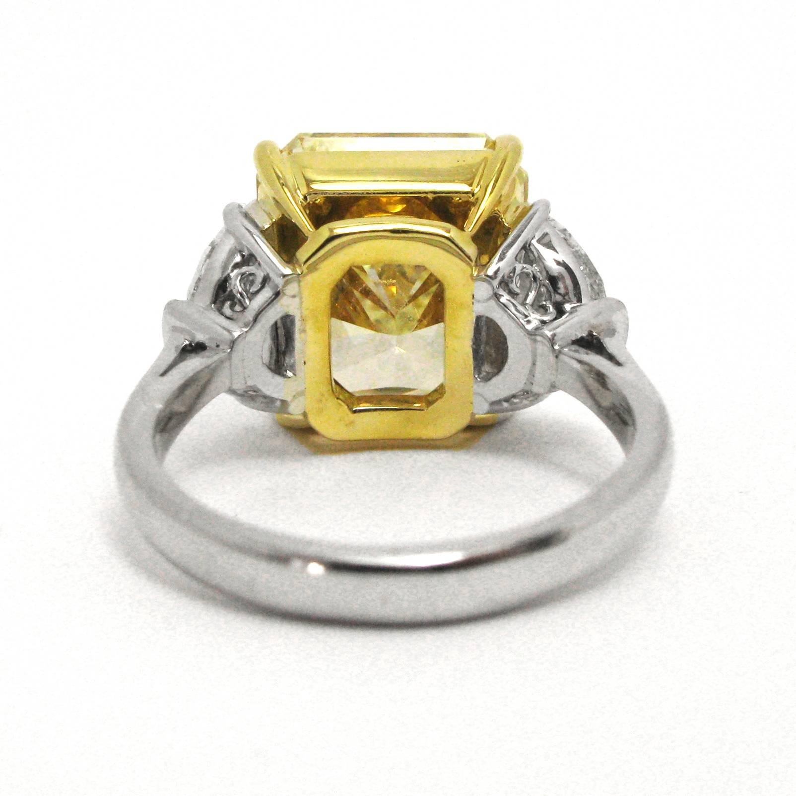 yellow diamond rings harry winston