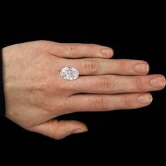 9.diamant "Golconda" de 12 carats de taille ovale et de couleur D sans défaut interne