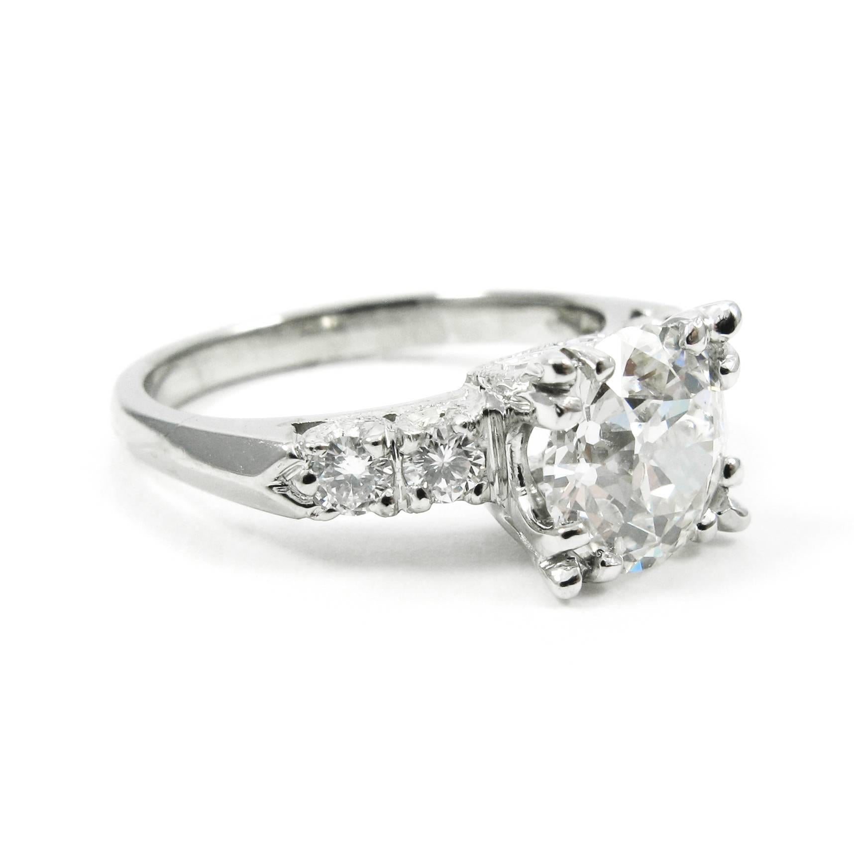 1.41 carat diamond ring