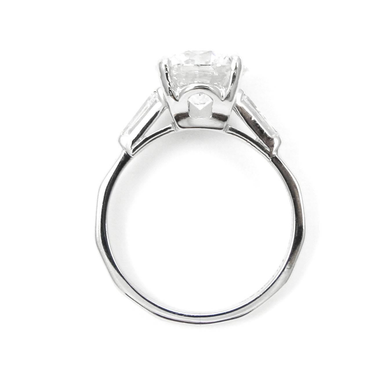 2.5 carat tiffany diamond ring