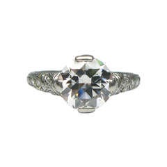 Tiffany & Co. 1.76Ct G VS1 Round Brilliant  Ring