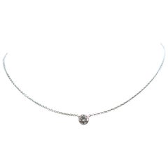 0.75Ct Round Brilliant Diamond Pendant